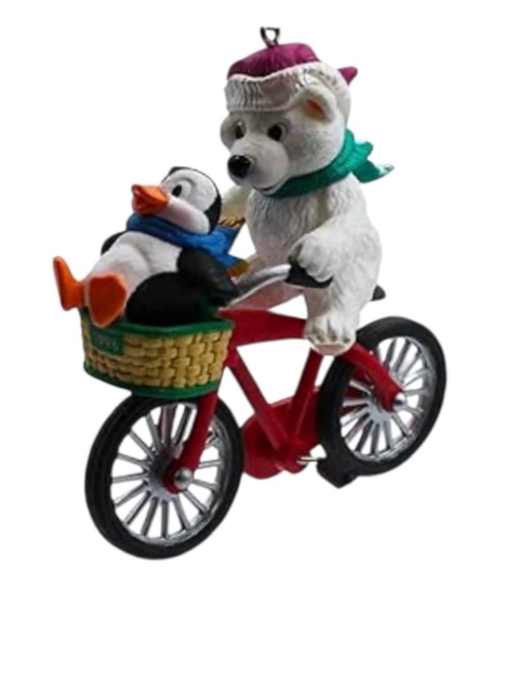 Hallmark 1996 “Polar Cycle” Christmas Ornament